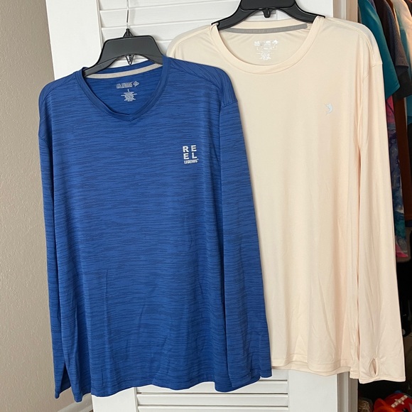 Two Reel Legends Men’s Long Sleeve Shirts - Picture 1 of 5